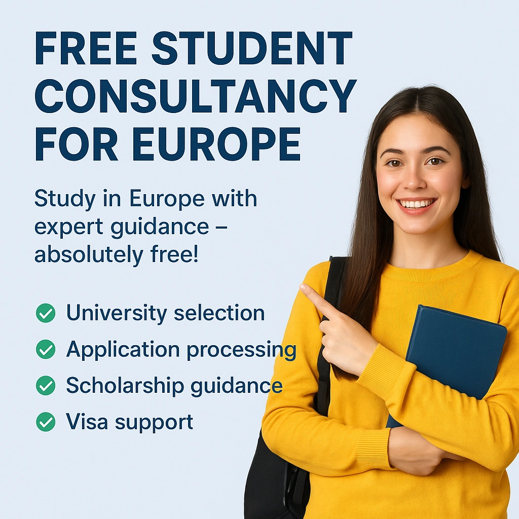 Free Student Consultancy for Europe Blog Image