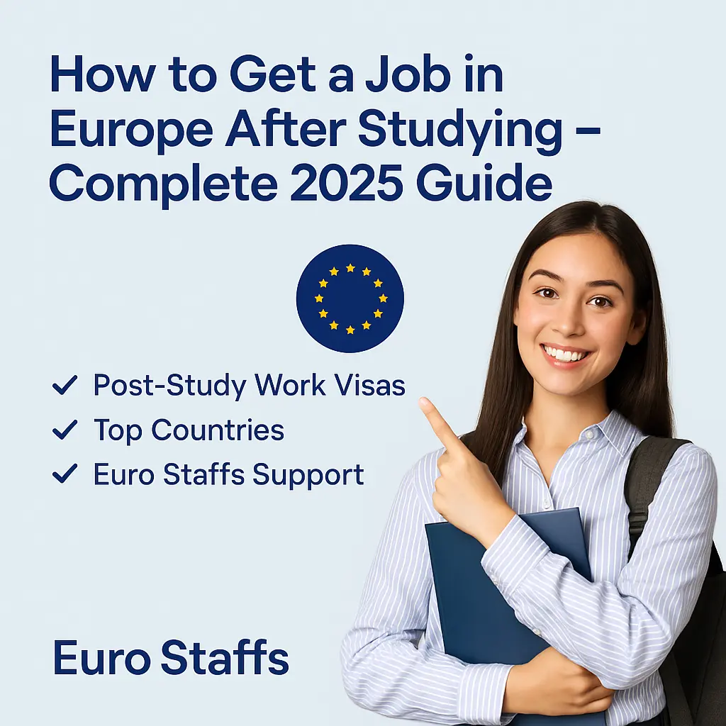 How to Get a Job in Europe After Studying – Complete 2025 Guide Blog Image