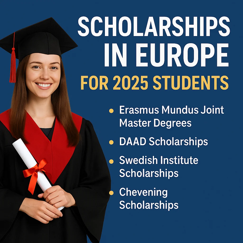 Top Scholarships in Europe for 2025 Students Blog Image