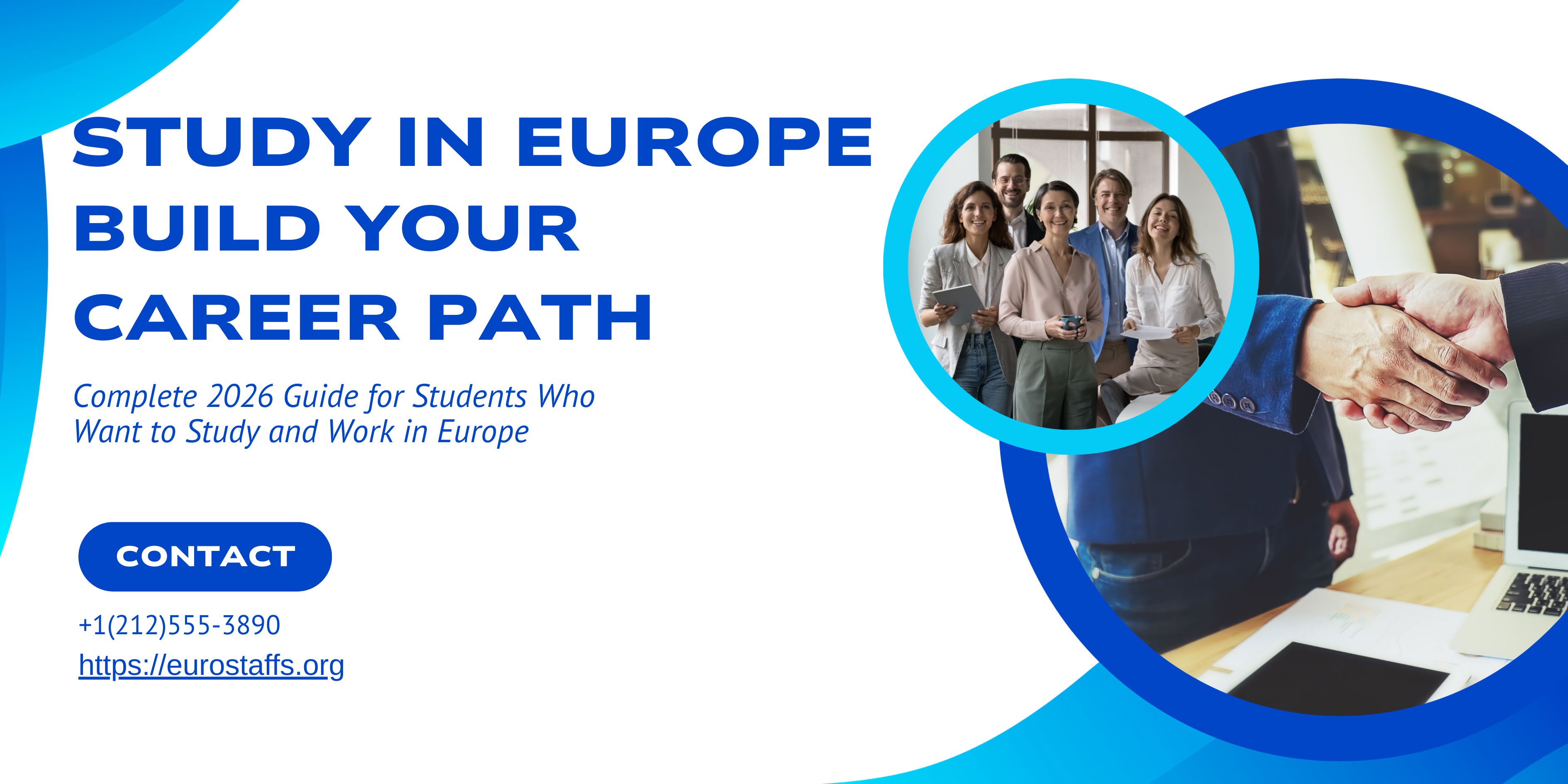 Study in Europe and Build Your Career Path Blog Image