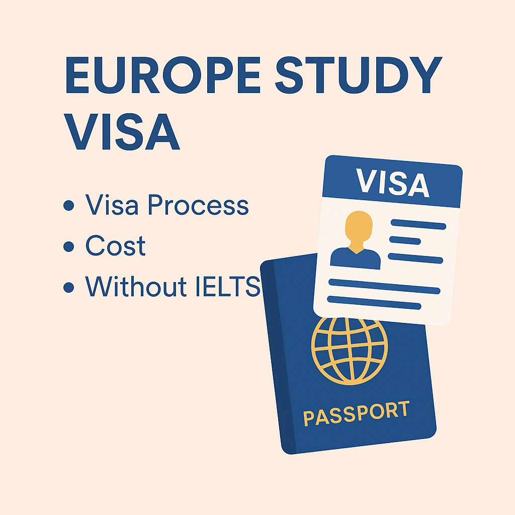 Europe Study Visa Process-2025 Blog Image
