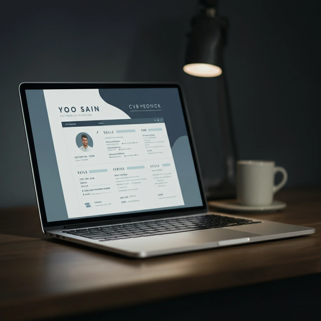 How to Create an Online cv for Free Blog Image