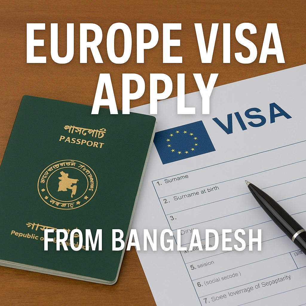 Europe Visa from Bangladesh Blog Image