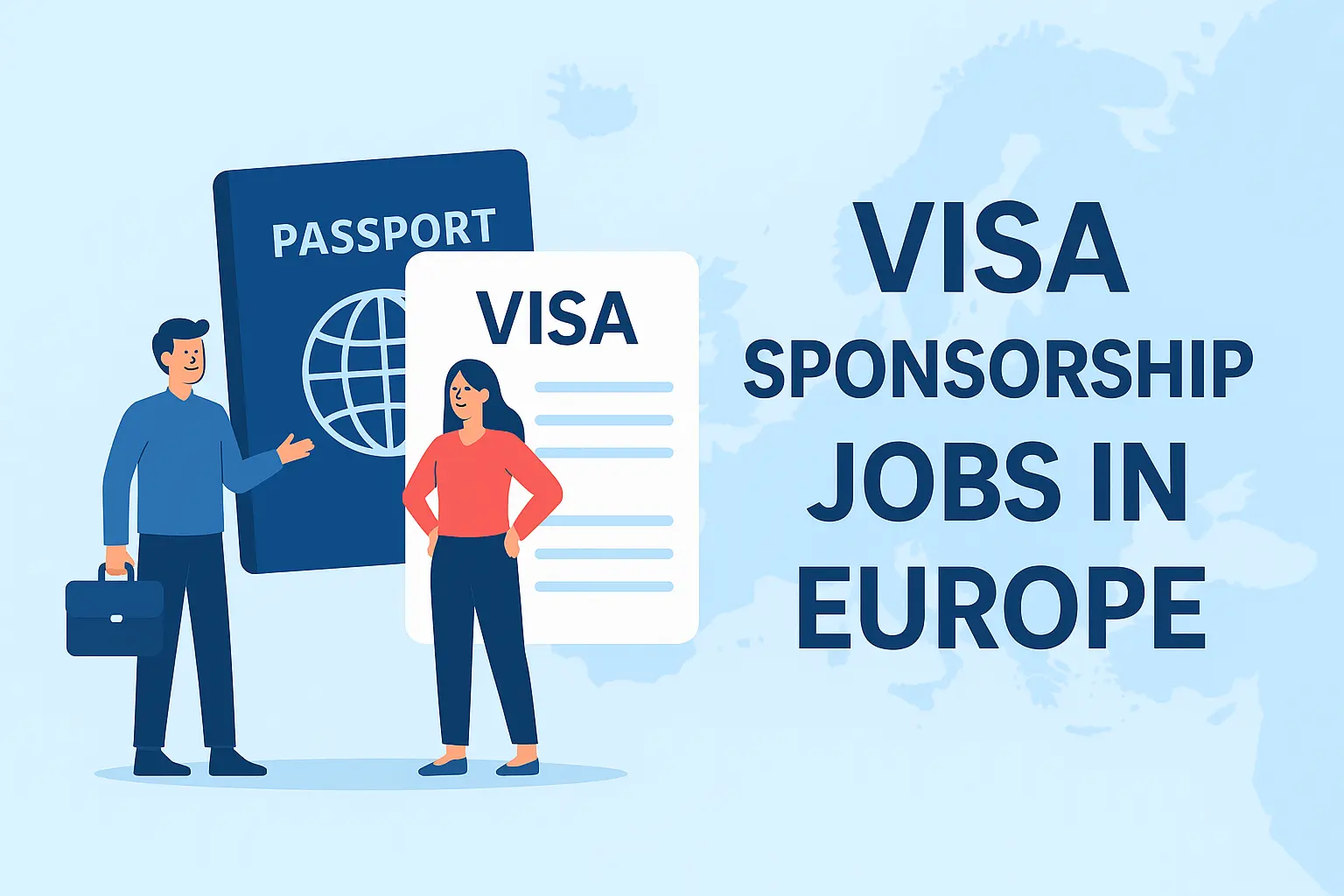 Top Visa Sponsorship Jobs in Europe Today Blog Image