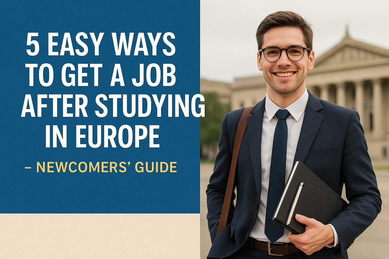 5 Easy Ways to Get a Job After Studying in Europe Blog Image